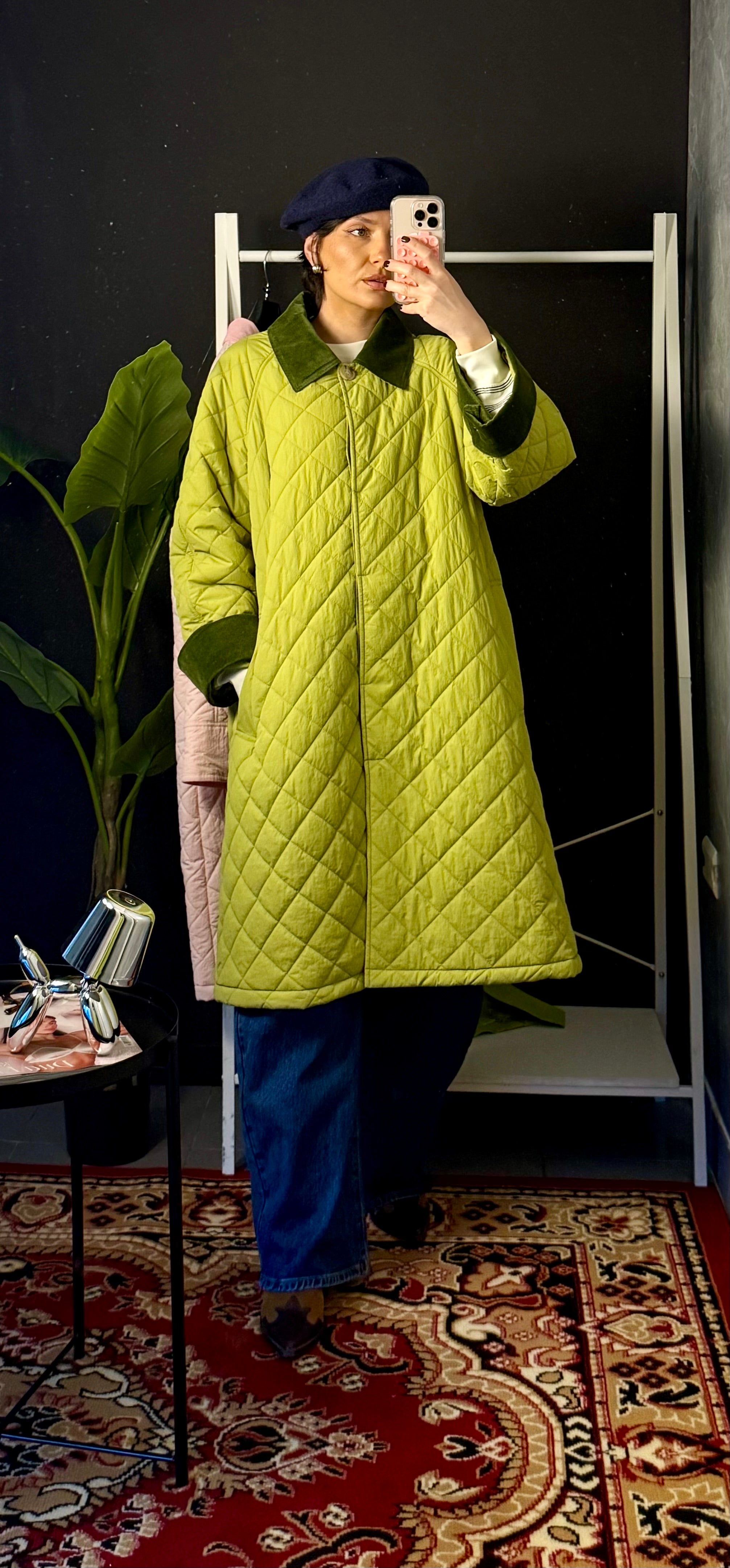 PIUMINO LUMINA LIME E ROSA