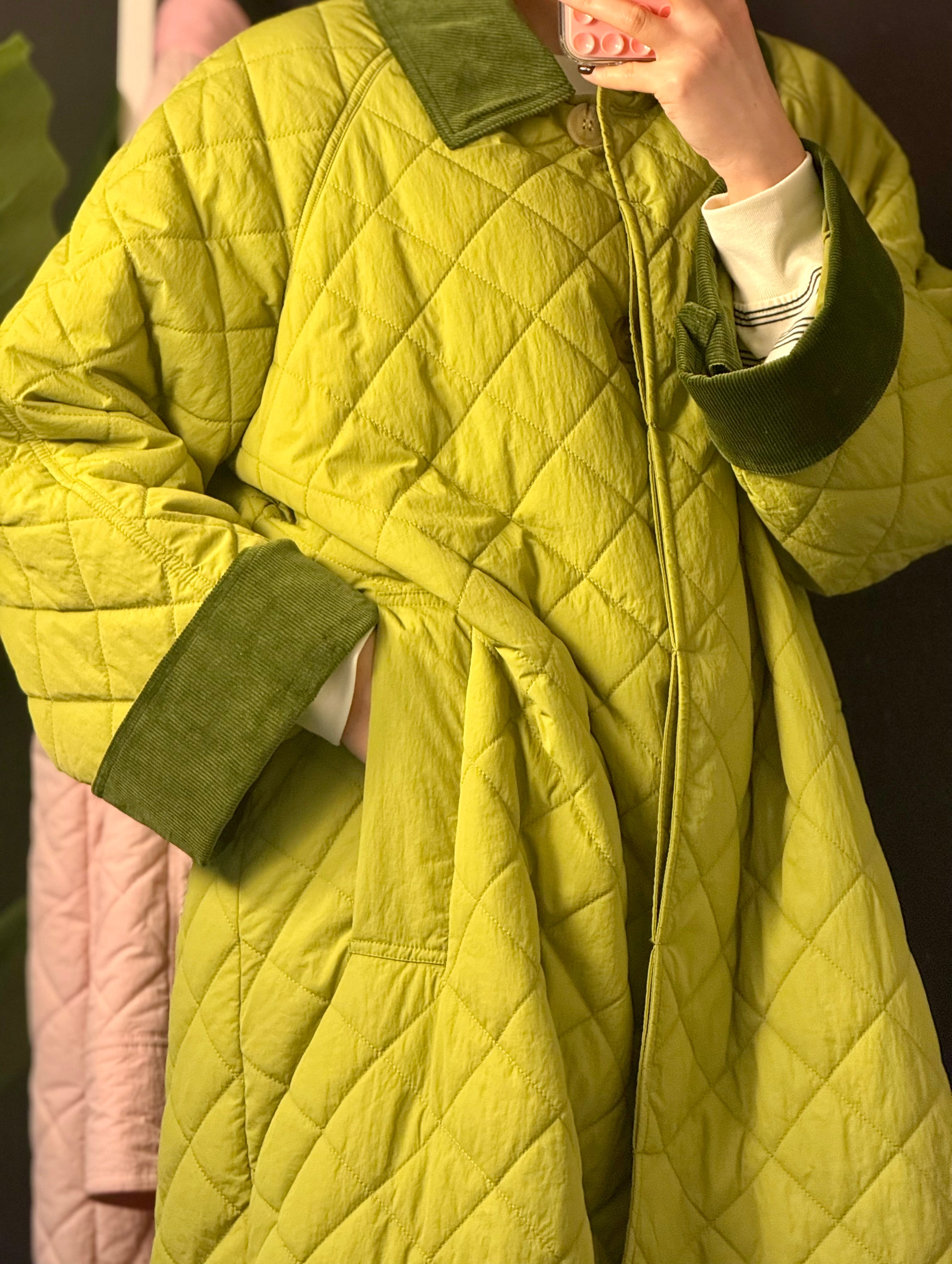 PIUMINO LUMINA LIME E ROSA