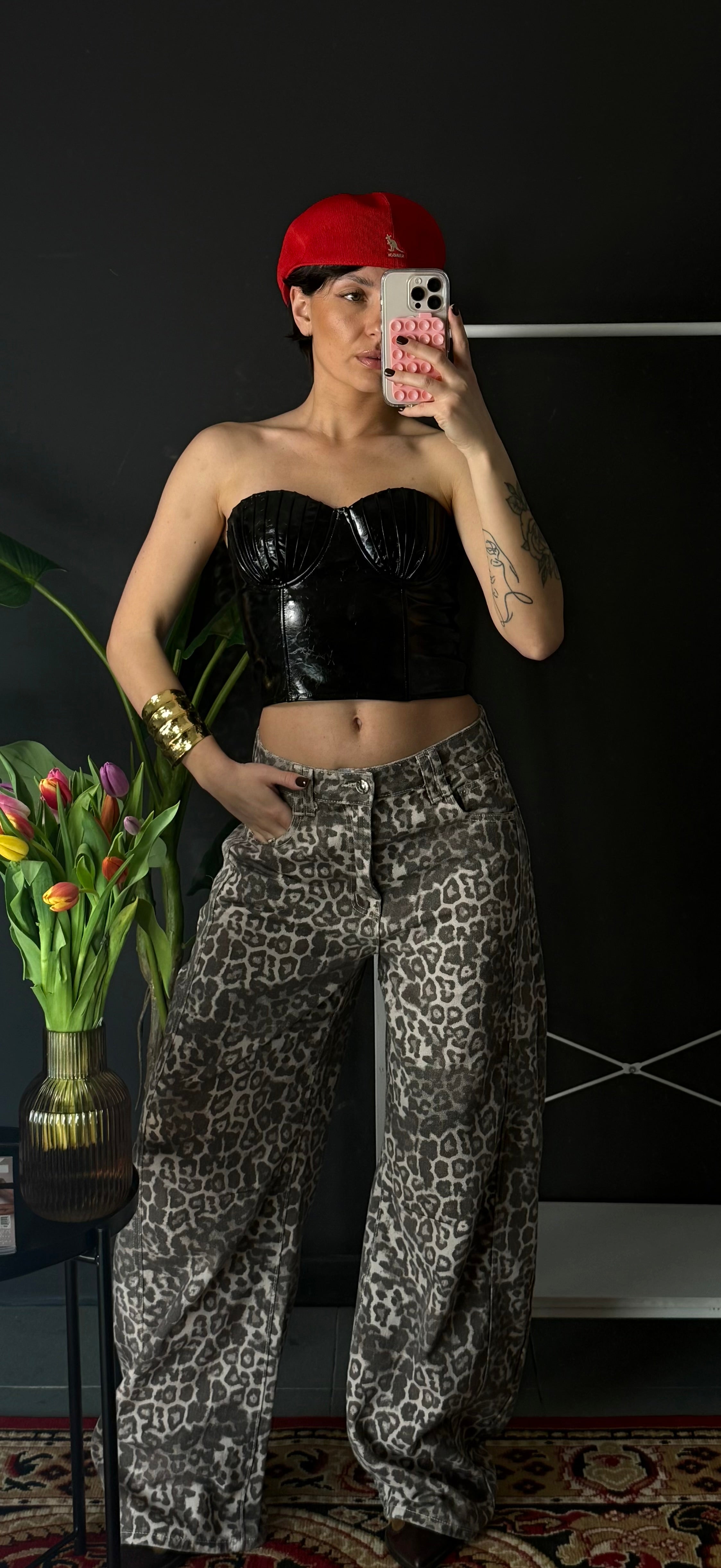 BUSTIER LETIZIA IN SIMIL PELLE